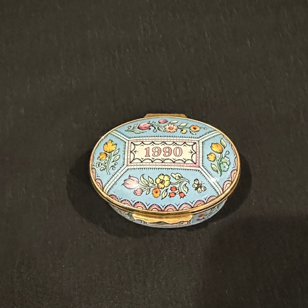 Halcyon Days enamel “1990”